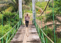 Respons Cepat Keluhan Warga, Polres Kerinci Tinjau Kondisi Jembatan Rusak di Bukit Kerman