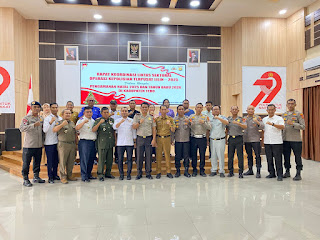 Polres Tebo Gelar Rakor Lintas Sektoral Operasi Lilin 2025, Perkuat Sinergi Pengamanan Natal dan Tahun Baru