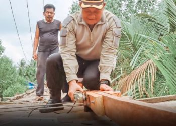 Bupati Anwar Sadat Kukuhkan dan Mutasi Sejumlah Pejabat di Lingkup Pemkab Tanjab Barat