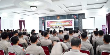 Kesiapan Pengamanan Nataru, Polda Jambi Gelar Lat Pra Ops Lilin-2025