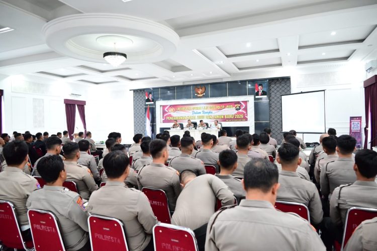 Kesiapan Pengamanan Nataru, Polda Jambi Gelar Lat Pra Ops Lilin-2025
