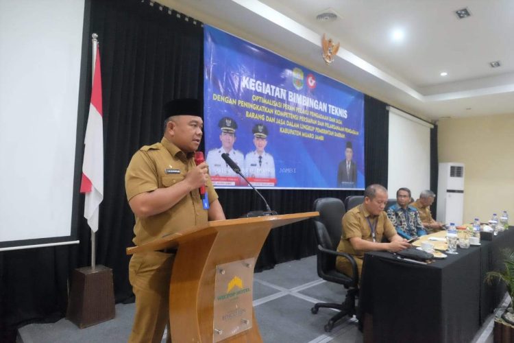 Bimtek Optimalisasi Peran Pelaku Pengadaan dan Jasa dengan Peningkatan Kompetensi Persiapan dan Pelaksanaan Pengadaan Barang dan Jasa