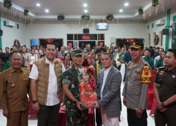 Kunjungi 4 Gereja, Bupati dan Forkopimda Merangin Pastikan Perayaan Natal Berlangsung Aman