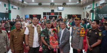 Kunjungi 4 Gereja, Bupati dan Forkopimda Merangin Pastikan Perayaan Natal Berlangsung Aman