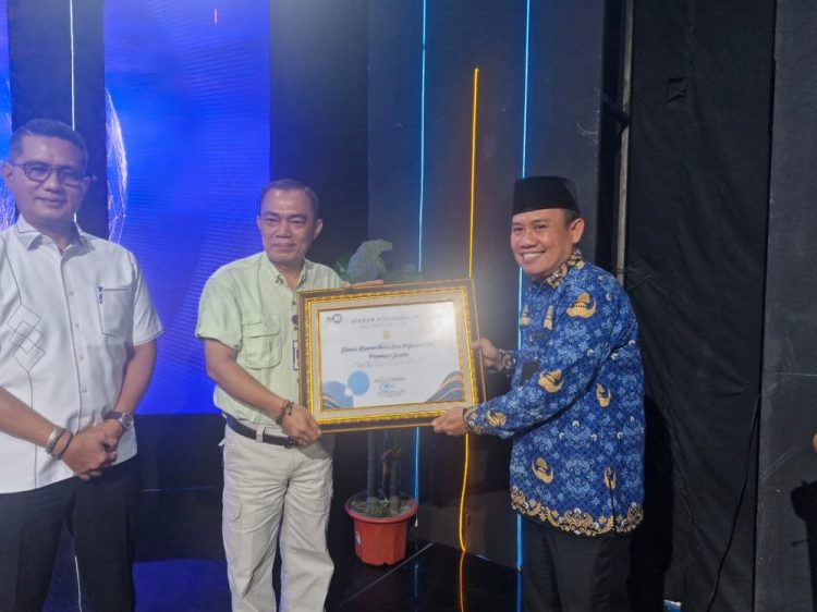Diskominfo Provinsi Jambi Jadi Mitra Terbaik TVRI Jambi Tahun 2025