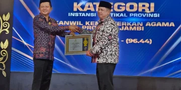 Kanwil Kemenag Jambi Kembali Raih Anugerah Badan Publik Informatif Tahun 2025