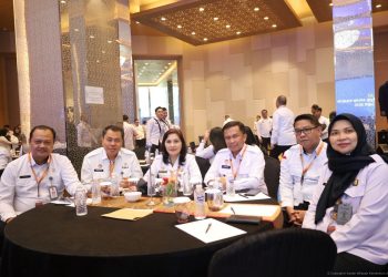 Kanwil Kemenkum Jambi Ikuti Penyampaian Hasil Panel Oleh Komisi 3 Pada Rakor Pengendalian Kinerja Kemenkum 2025