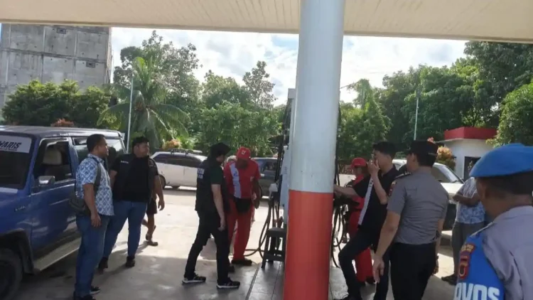 Antisipasi Penyalahgunaan BBM Subsidi, Polsek Jaluko Tingkatkan Intesitas Patroli dan Pengawasan SPBU