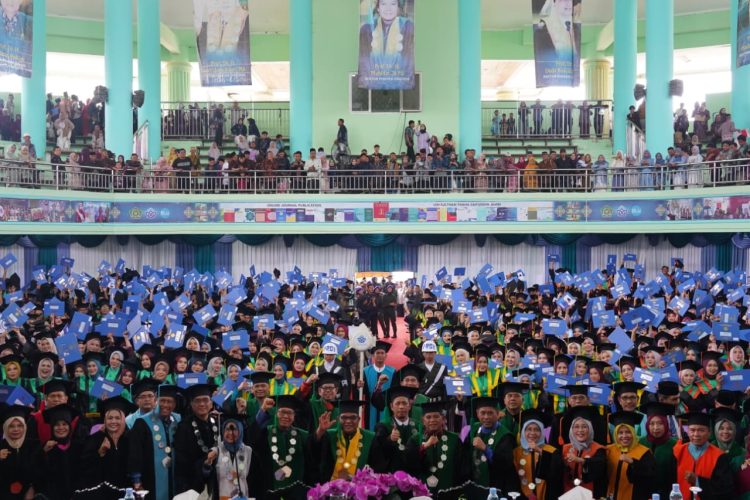 1.870 Mahasiswa Resmi Diwisuda, UIN STS Jambi Cetak Generasi Akademik Moderat