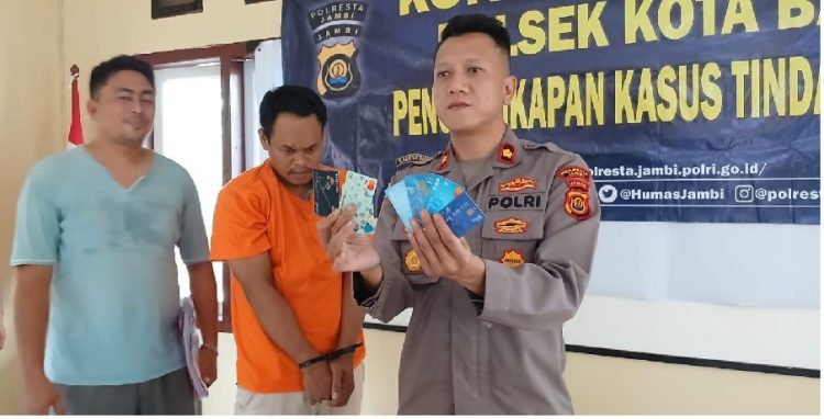 Polsek Kota Baru Ungkap Sindikat Ganjal ATM, Satu Pelaku Ditangkap