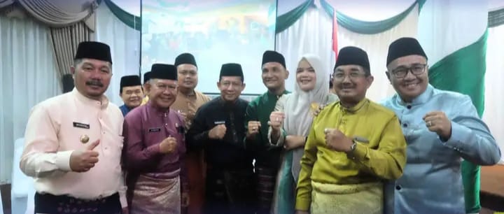 Bupati Muaro Jambi Hadiri Sidang Paripurna HUT Kabupaten Batanghari ke-77