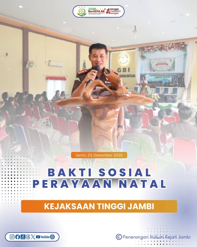 Bakti Sosial Natal, Kejati Jambi Santuni Anak Panti Asuhan
