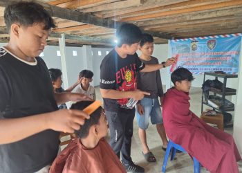 Dirpolairud Agus Tri Waluyo Lakukan Pengecekan Kegiatan dan Sosialisasi dengan Masyarakat Pulau Pandan