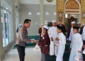 Kapolresta Jambi Gelar Jumat Berkah Bersama Ponpes Hifzurahman di Masjid Baiturrahman