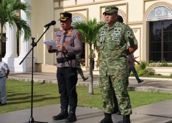 Polresta Jambi Gelar Apel Operasi Lilin 2025, Siapkan 450 Personel Amankan Natal dan Tahun Baru