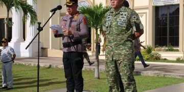 Polresta Jambi Gelar Apel Operasi Lilin 2025, Siapkan 450 Personel Amankan Natal dan Tahun Baru