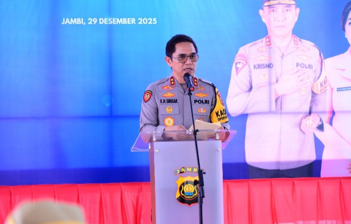 Polda Jambi Gelar Ground Breaking SPPG Serentak