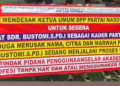 LSM MAPAN Gelar Aksi di Depan Kantor DPP NasDem, Desak Pemecatan Bustomi