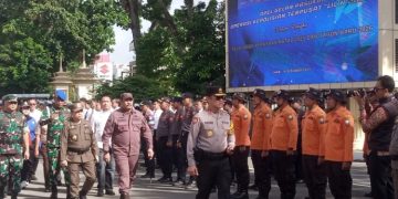 Kapolda Jambi Pimpin Apel Gelar Pasukan Ops Kepolisian Terpusat ‘Lilin 2025’