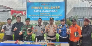 Antisipasi Gangguan Kamtibmas Jelang Nataru 2026, Lapas Narkotika Muara Sabak Razia Gabungan