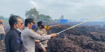 Pemilik Lahan jadi Tersangka Karhutla di Desa Gambut Jaya Muaro Jambi, Polisi Sebut Lahan Disiapkan untuk Tanam Sawit