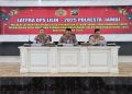 Kapolresta Jambi Pimpin Pembukaan Latpraops Lilin 2025 dan Pengamanan Tahun Baru 2026
