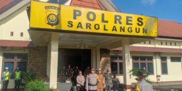Kapolres Sarolangun Pimpin Apel Gelar Pasukan Operasi Lilin Tahun 2025