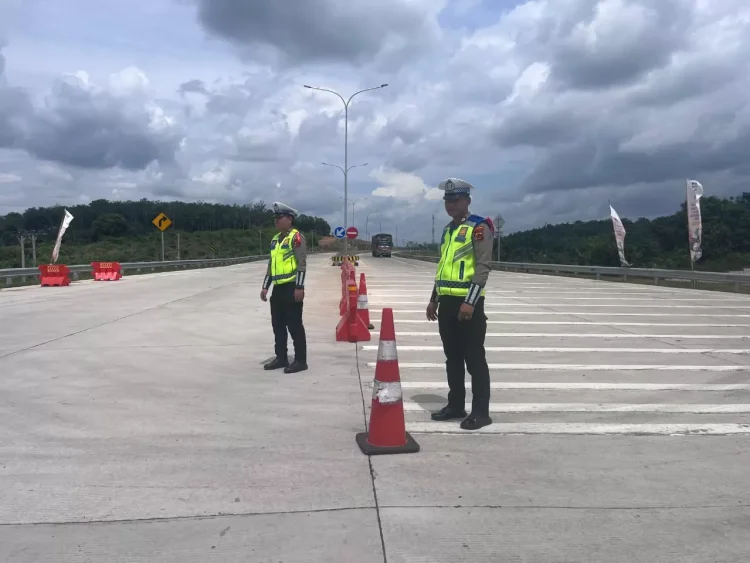 Jelang Natal 2025 dan Tahun Baru 2026, Ditlantas Polda Jambi Perketat Patroli di Jalur Arteri dan Tol Sebapo