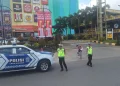 H-2 Natal, Ditlantas Polda Jambi Intensifkan Patroli Operasi Lilin di Jalur Vital Lalu Lintas