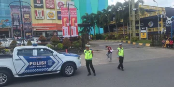 H-2 Natal, Ditlantas Polda Jambi Intensifkan Patroli Operasi Lilin di Jalur Vital Lalu Lintas
