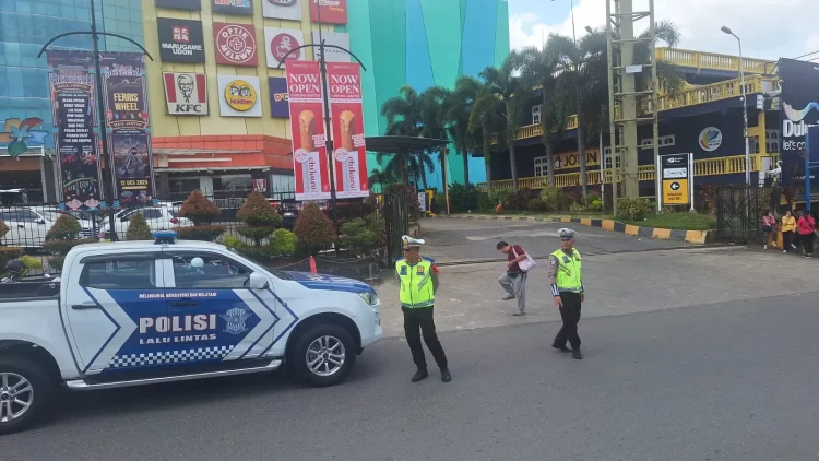 H-2 Natal, Ditlantas Polda Jambi Intensifkan Patroli Operasi Lilin di Jalur Vital Lalu Lintas