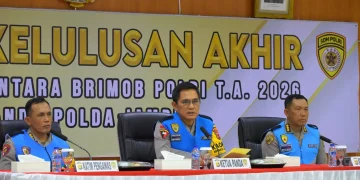 Polda Jambi Tetapkan 28 Calon Bintara Brimob Lulus Terpilih TA 2026