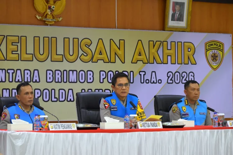 Polda Jambi Tetapkan 28 Calon Bintara Brimob Lulus Terpilih TA 2026