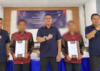 LPKA Muara Bulian Serahkan Remisi Khusus Natal 2025 kepada Warga Binaan