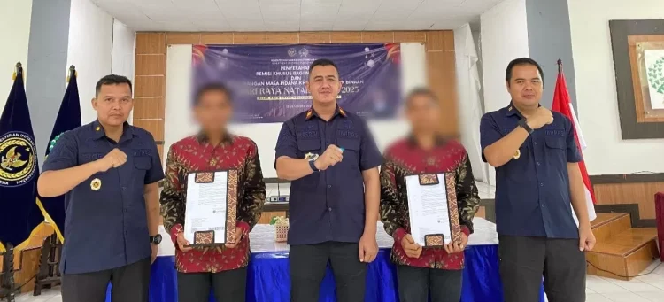 LPKA Muara Bulian Serahkan Remisi Khusus Natal 2025 kepada Warga Binaan