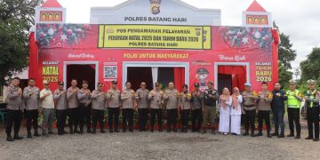 Pastikan Ops Lilin 2025 Lancar, Polda Jambi Laksanakan Kegiatan Supervisi dan Asistensi Pos Pengamanan Pelayanan Nataru