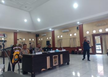 Kapolres Muaro Jambi Pimpin Rilis Akhir Tahun 2025