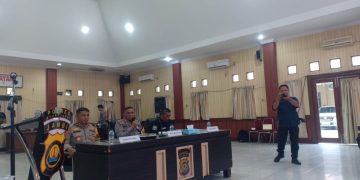 Kapolres Muaro Jambi Pimpin Rilis Akhir Tahun 2025