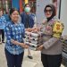 Bhabinkamtibmas Dampingi Pembagian Makanan Bergizi di SMP Xaverius Muara Bungo