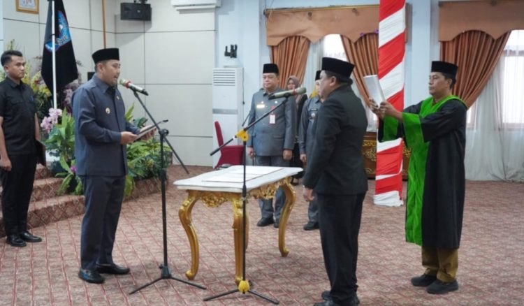 Lantik Zulhifni Jadi Sekda, Bupati M. Syukur Tekankan Akselerasi Menuju Merangin Baru