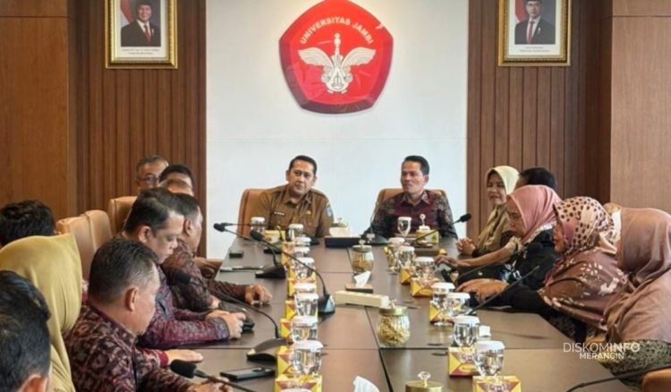 M Syukur Teken Kerja Sama Tri Dharma Perguruan Tinggi dengan UNJA