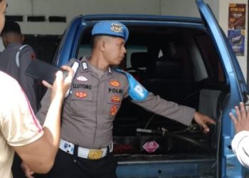 Polres Bungo Tertibkan Pengisian BBM Bersubsidi di SPBU Lubuk Landai