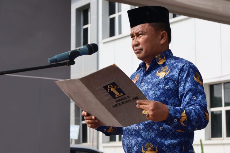 Bupati Muaro Jambi Dr. Bambang Bayu Suseno, SP, MM, M.Si Secara Resmi Membuka Gelaran Festival Lebung Betuah Tahun 2025