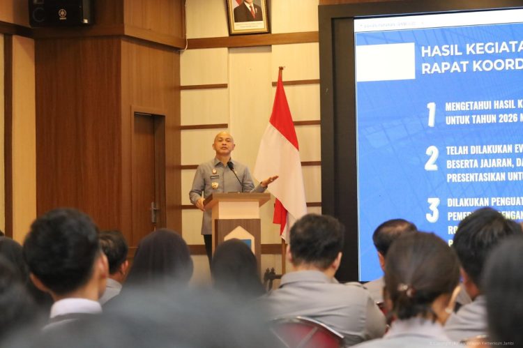 Kunjungan Kerja Irjen Kemenkum RI, Perkuat Sinergi dan Profesionalisme Pegawai Kanwil Kemenkum Jambi