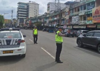 Puncak Natal 2025, Ditlantas Polda Jambi Intensifkan Patroli dan Gatur Operasi Lilin
