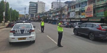 Puncak Natal 2025, Ditlantas Polda Jambi Intensifkan Patroli dan Gatur Operasi Lilin
