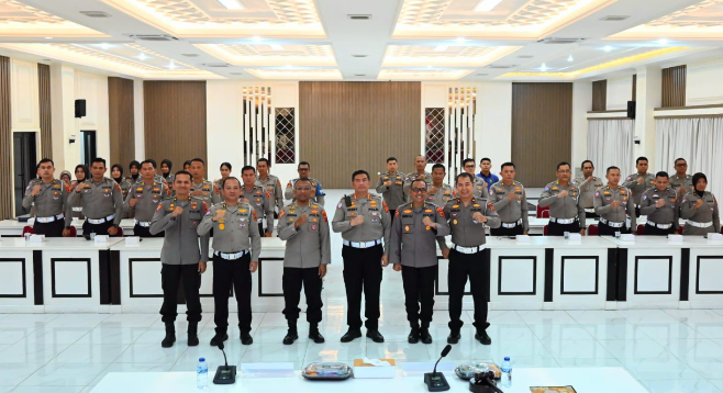 Polda Jambi Gelar Latihan Pra Operasi Keselamatan 2026
