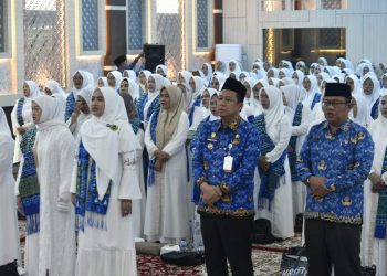 Bupati Muaro Jambi Hadiri Peringatan Isra Mi’raj Nabi Muhammad SAW PD BKMT Kabupaten Muaro Jambi