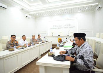Polda Jambi Gelar Audiensi dengan PGRI, Bahas Perlindungan Guru dan Penyelesaian Kasus Secara Mediasi