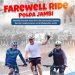 Farewell Ride Polda Jambi Bersama Insan Pers dan Komunitas Sepeda, Kapolda: Bentuk Penghormatan untuk Waka Polda